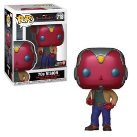 Funko Marvel Pop!  Wandavision : Vision 70s #718 Eb games Exclusive