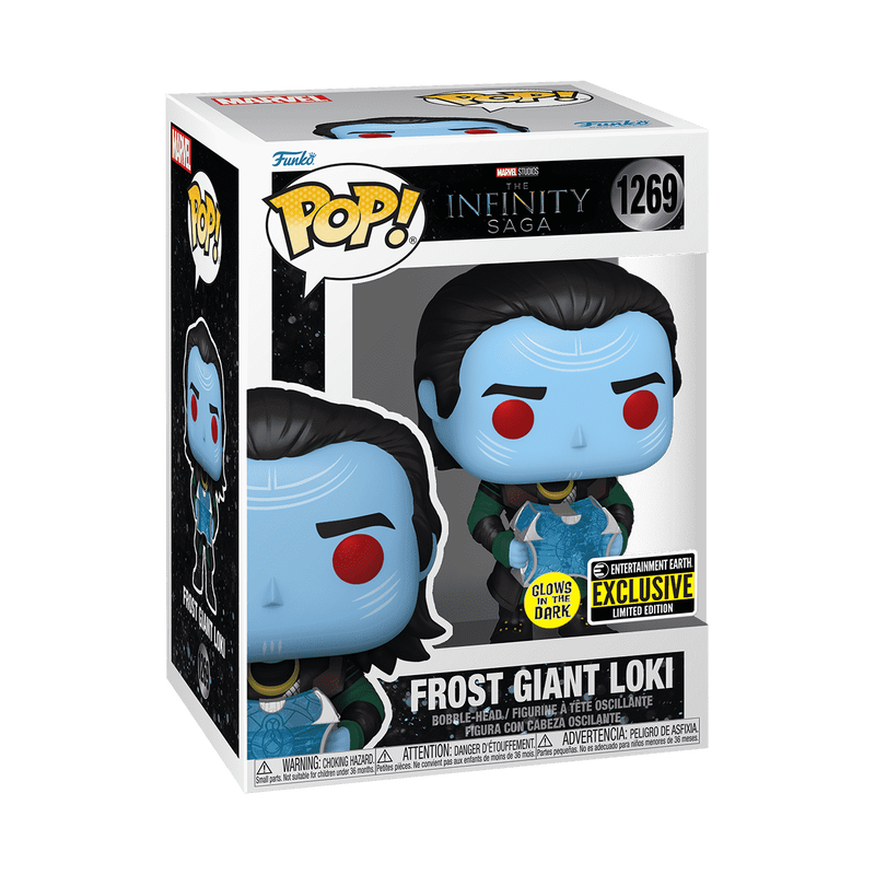 Funko Pop! Marvel  Frost Giant Loki (Glow) Entertainment Earth Exclusive Thor