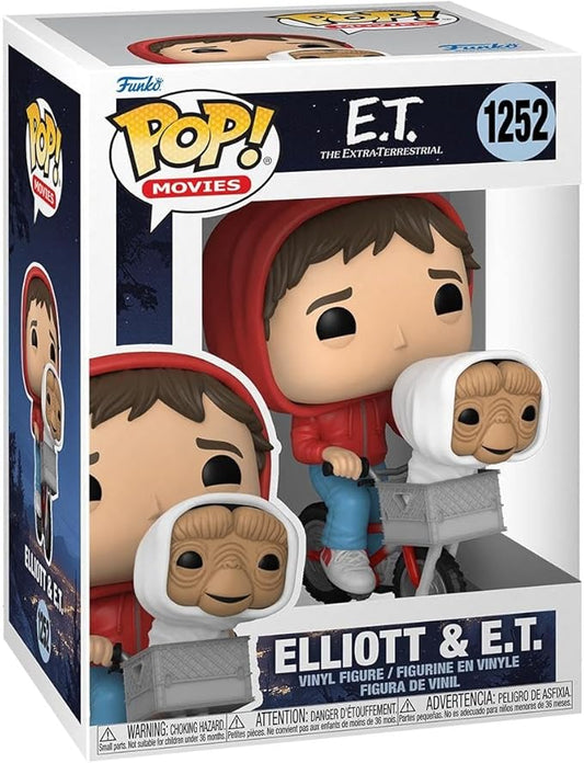 Funko Pop! Movies: E.T. - Elliot with E.T. in Basket