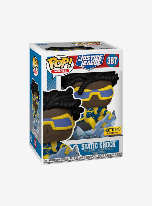 Funko DC Comics Justice League Pop! Static Shock Hot Topic Exclusive