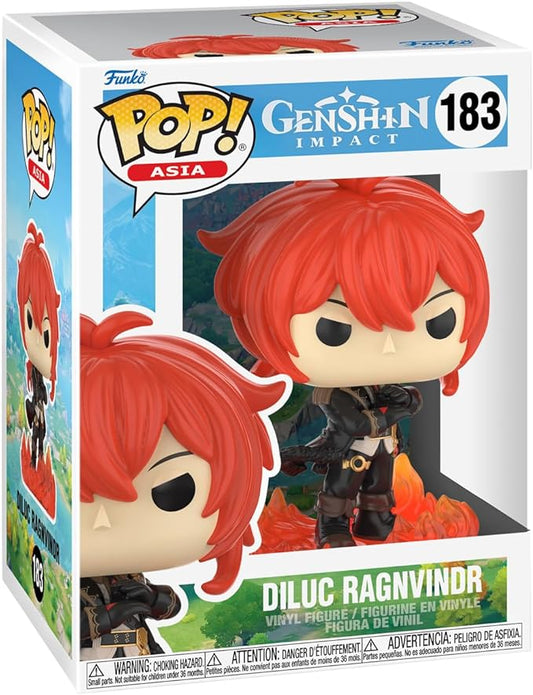 Funko Pop! Games: Genshin Impact - Diluc Ragnvindr