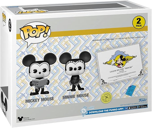 Funko Pop! DISNEY Mickey Mouse & Minnie Mouse 2 pack Shared Exclusive