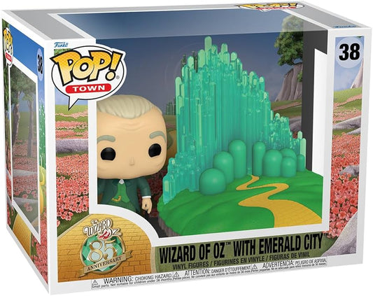Pop Town: Wizard Of Oz 85th Anniversary - Emerald City With  Wizard #38