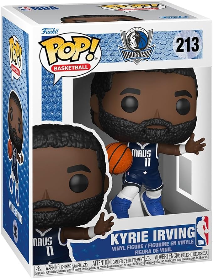 NBA Pop! Funko Kyrie Irving #213 Dallas Mavericks