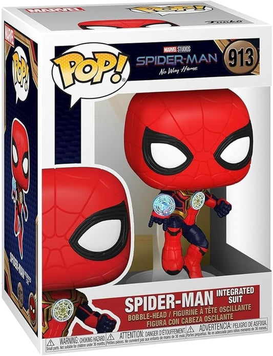 Funko Pop! Marvel: Spider-Man: No Way Home - Spider-Man in Integrated Suit #913