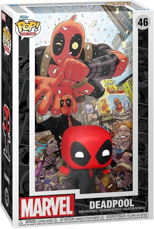 Marvel Pop! Comic Covers Deadpool (2025) #1 Deadpool in Black Suit #46