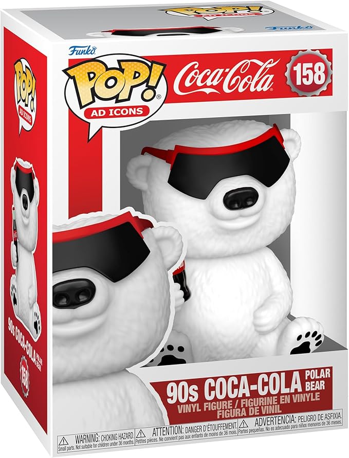 Funko Pop! Ad Icons: 90's #158 Coca-Cola Polar Bear