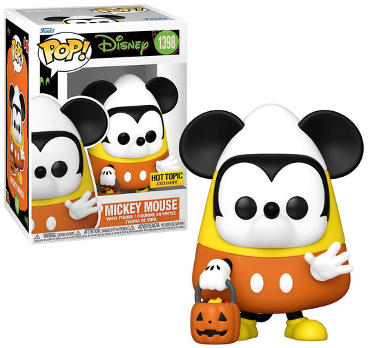Funko Pop! Mickey Mouse #1398 candy corn Halloween Hot topic exclusive Disney
