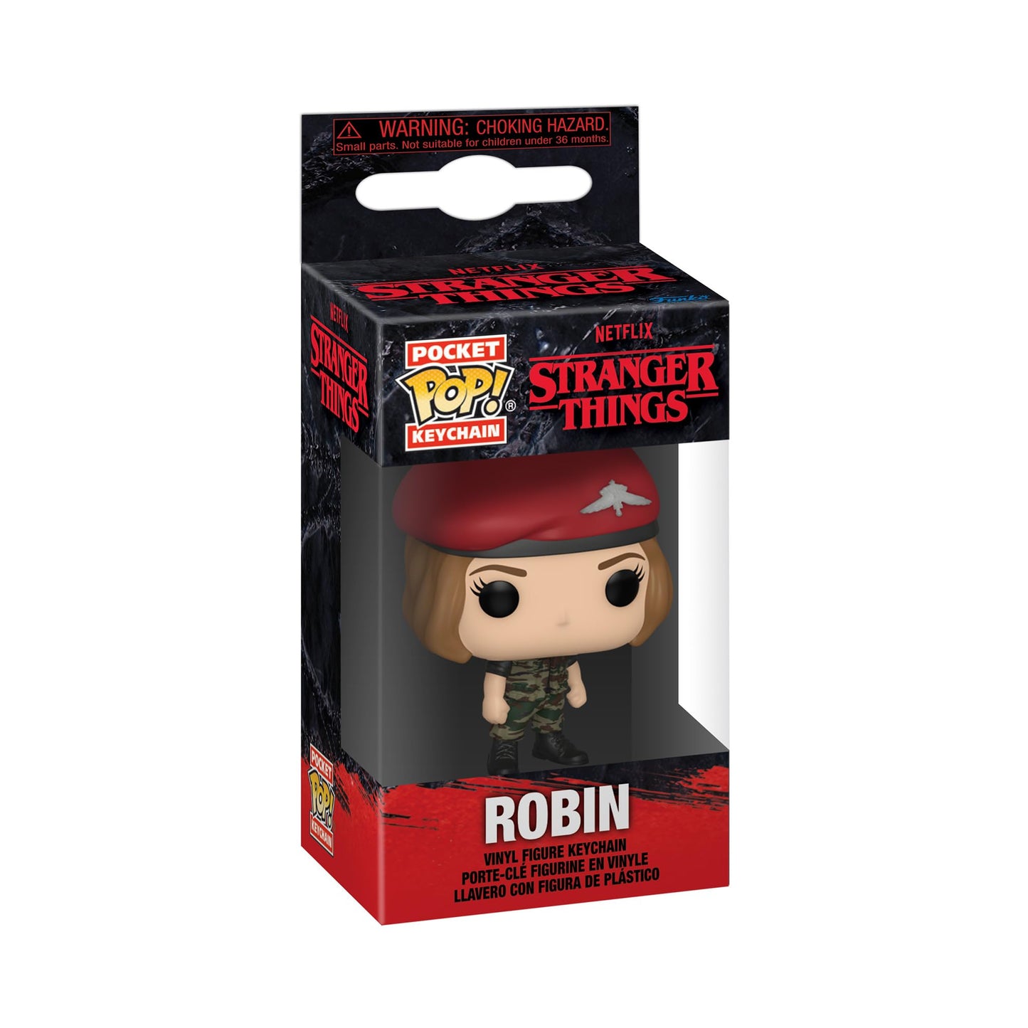 Funko Pop!  Keychain Stranger Things - Hunter Robin