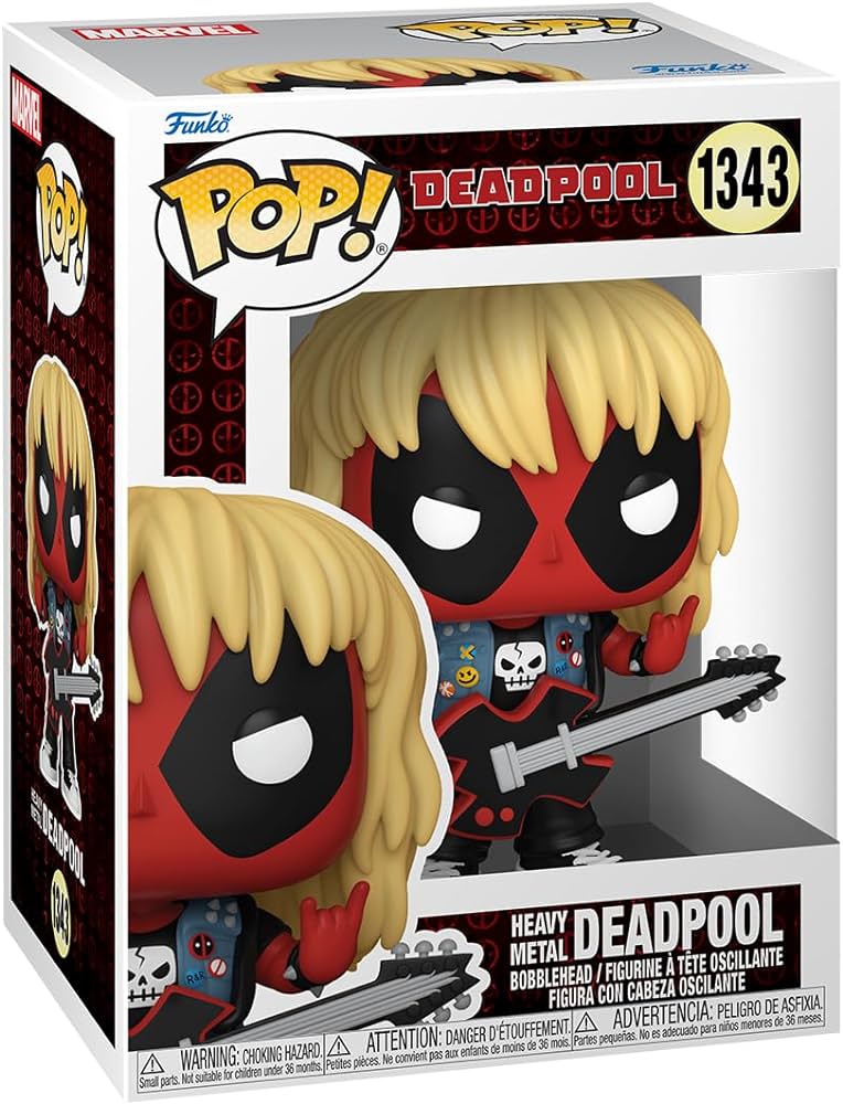 Funko Pop! Metal Band Deadpool  Marvel