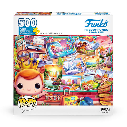 Funko Pop Puzzle :  Freddy Funko Road Trip