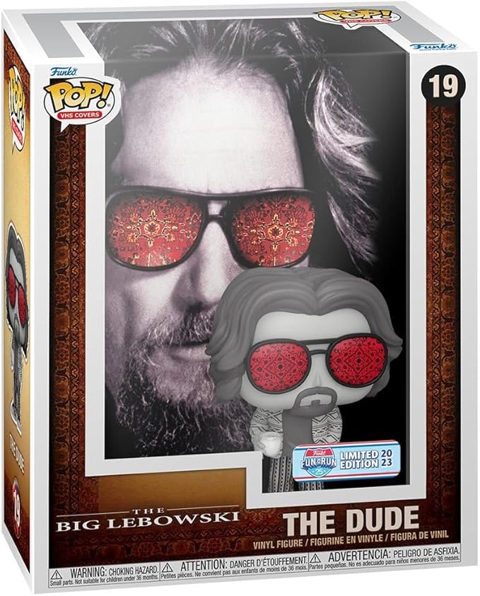 The Dude The Big Lebowski Funko Pop! VHS Cover Exclusive