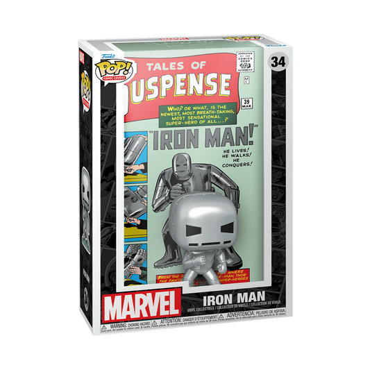 Marvel Pop! Comic Covers  Tales of Suspense #39, Iron Man #34
