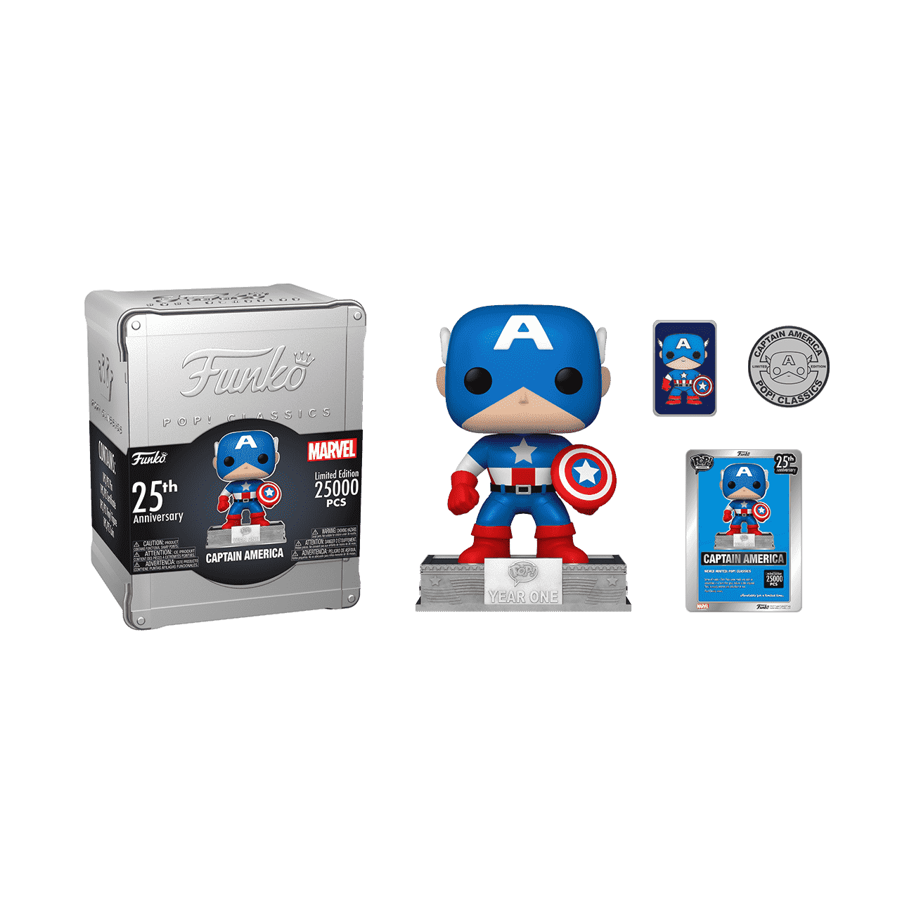 Funko Pop! 25th Anniversary Classics - Marvel Captain America