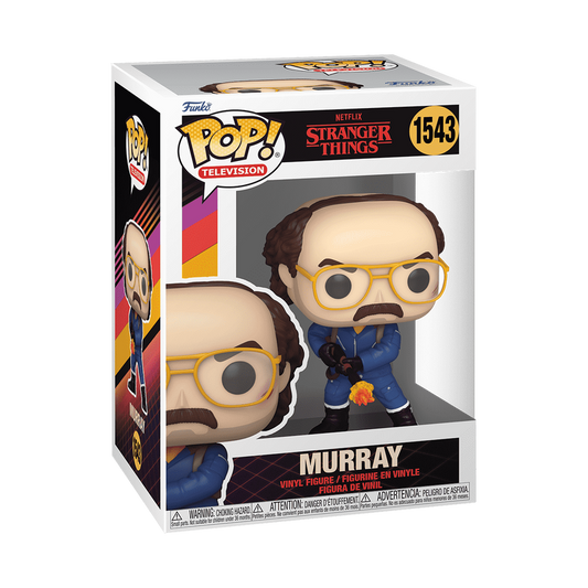 Stranger Things Pop!  Murray Bauman with Flamethrower #1543