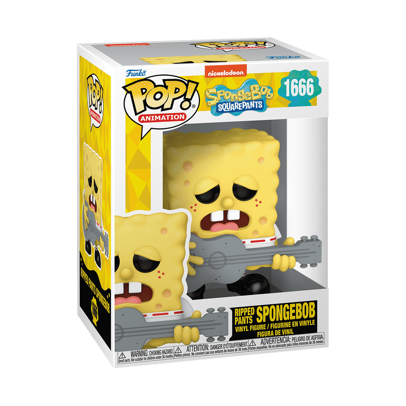 Nickelodeon Pop! Ripped Pants SpongeBob #1666