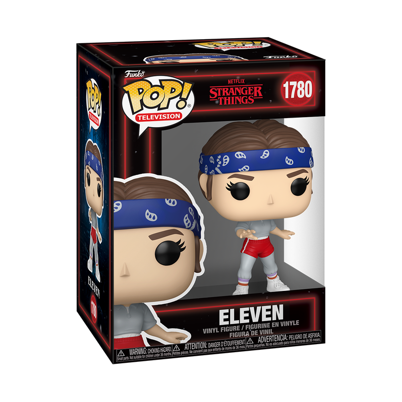 Funko Pop! Stranger Things Season 5 :  Eleven with Bandana #1780