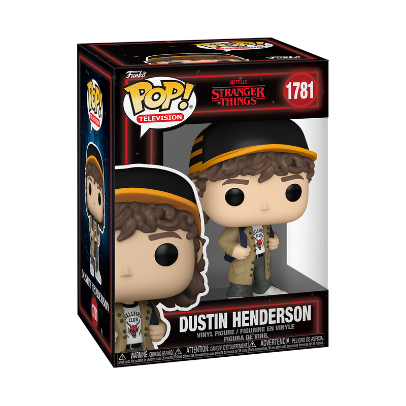 Funko Pop! Stranger Things Season 5 :  Dustin Henderson #1781