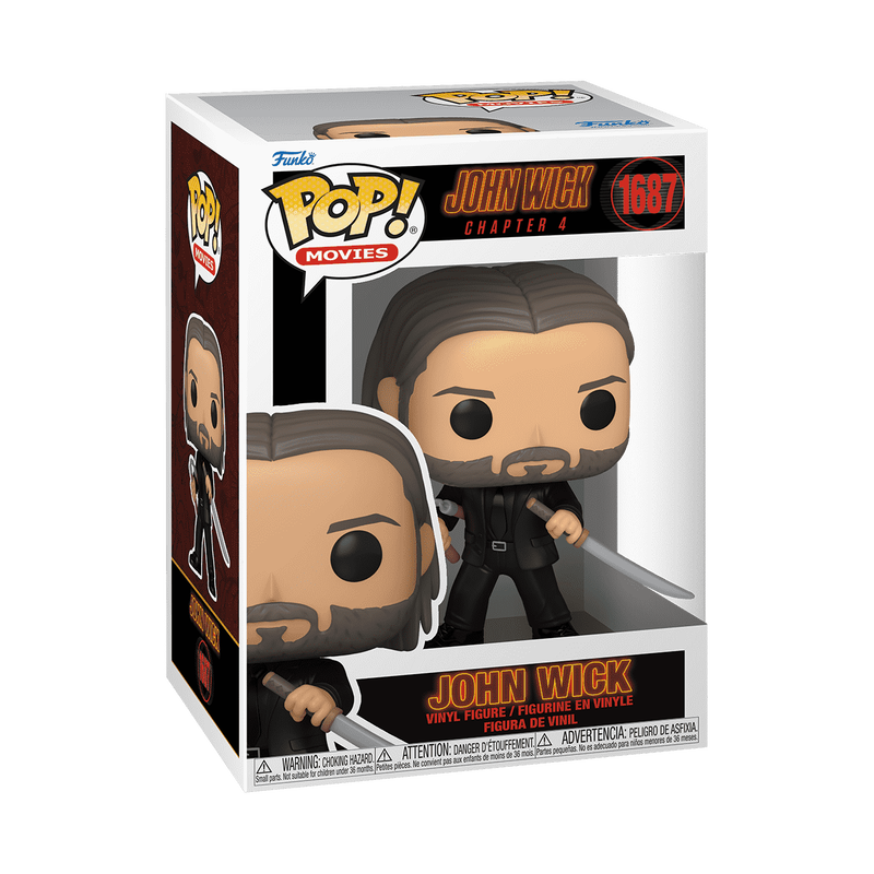 John Wick Pop! John Wick with Sword & Nunchucks
