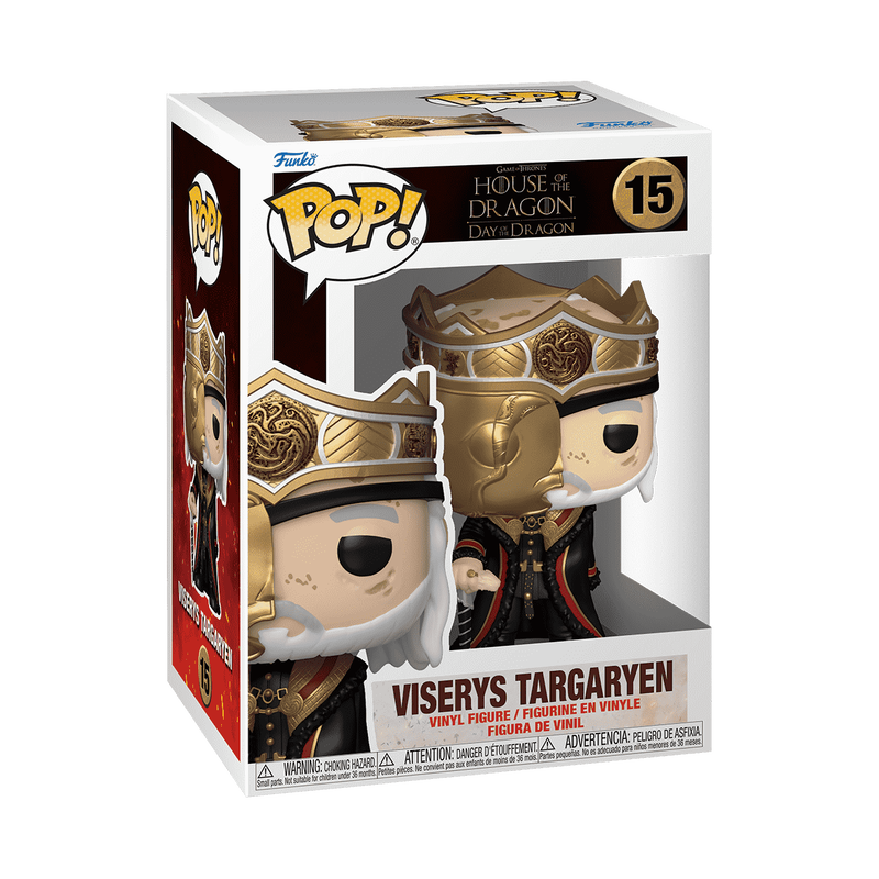 Game of Thrones House of the Dragon Pop! Viserys Targaryen with Cane #15