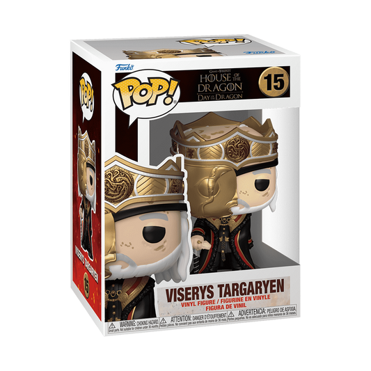 Game of Thrones House of the Dragon Pop! Viserys Targaryen with Cane #15