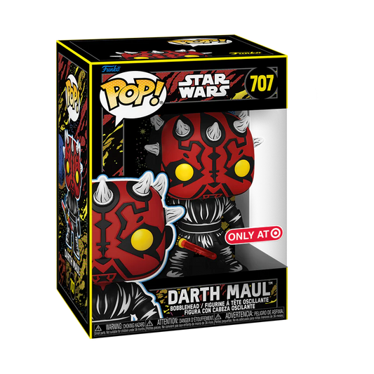 Funko Pop! Star Wars Darth Maul (Retro) #707 Target exclusive