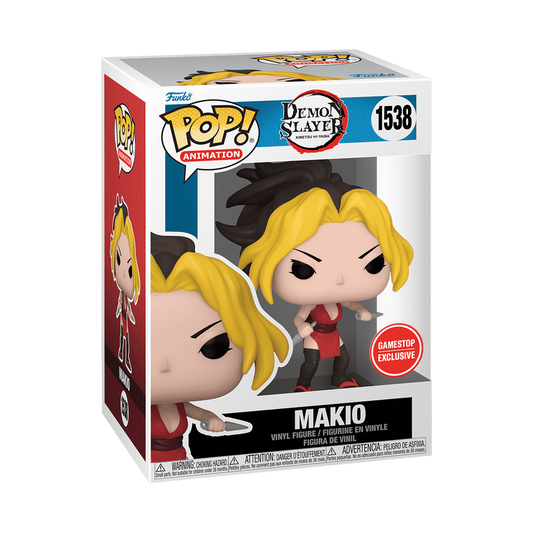 Funko Pop! Anime: Demon Slayer - Makio with kunai #1538 Gamestop Exclusive