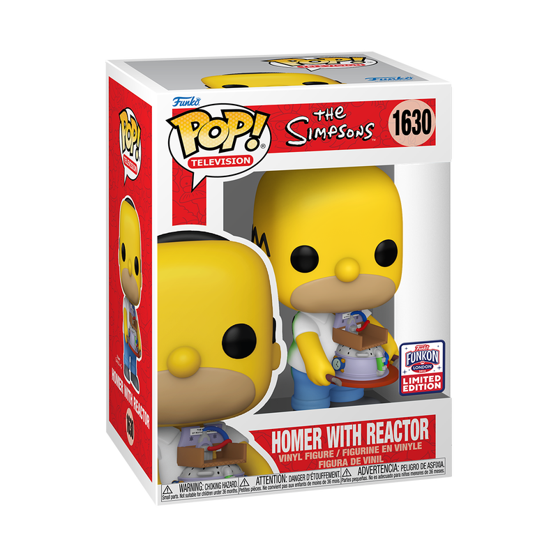 Funko Pop! Simpsons - Homer with Reactor #1630 London Funkcon exclusive shared