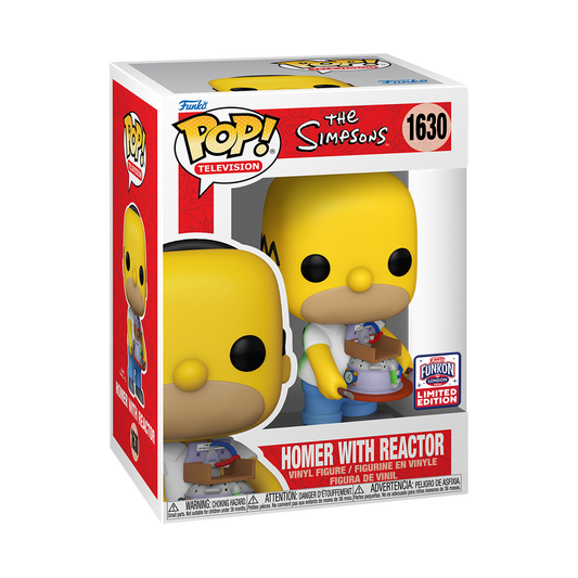Funko Pop! Simpsons - Homer with Reactor #1630 London Funkcon exclusive shared