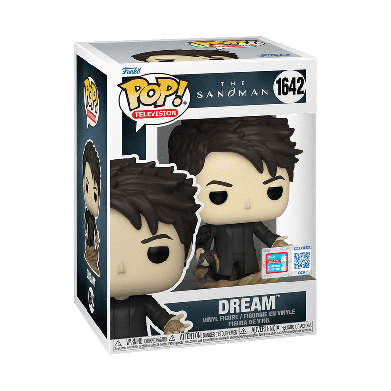The Sandman Pop! Dream #1642 2024 Fall Exclusive with sand poach