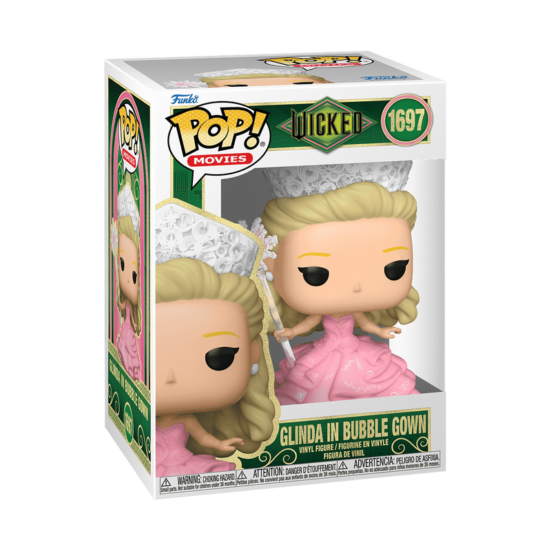 Wicked part 2 Funko Pop! Wicked Pop!  Glinda in Bubble Gown #1697