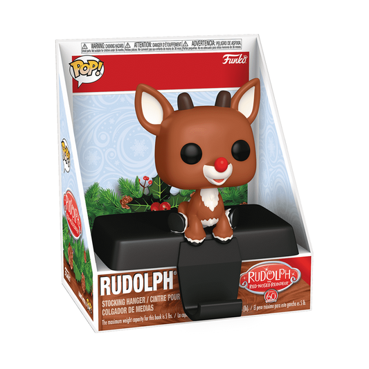Funko  Pop! Rudolph the Red-Nosed Reindeer Pop! Stocking Hanger Rudolph