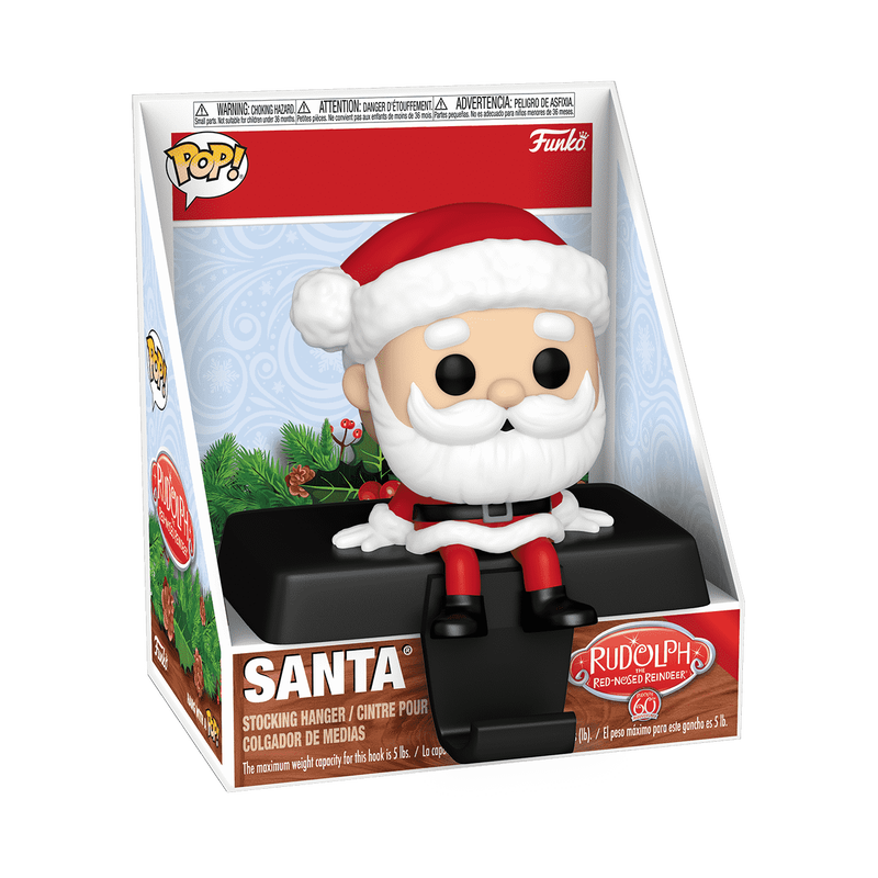 Funko  Pop! Rudolph the Red-Nosed Reindeer Pop! Stocking Hanger Santa