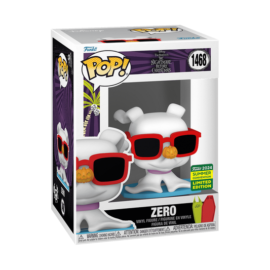 Disney Pop! Zero with Sunglasses Nightmare Before Xmas #1468 Exclusive