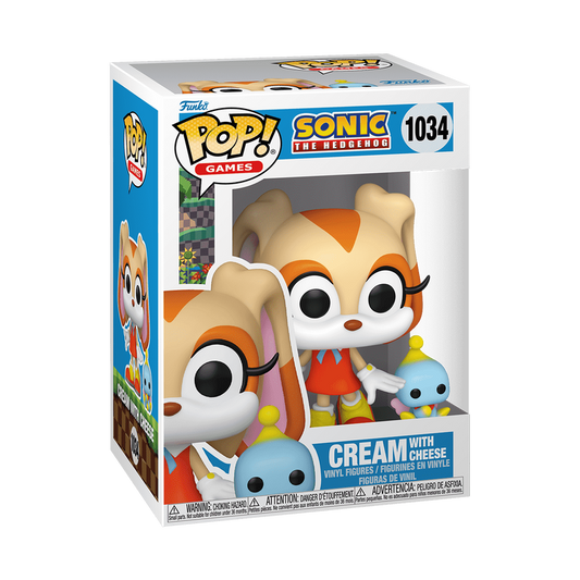 Sonic the Hedgehog Funko Pop and buddy! Cream with Cheese #1034