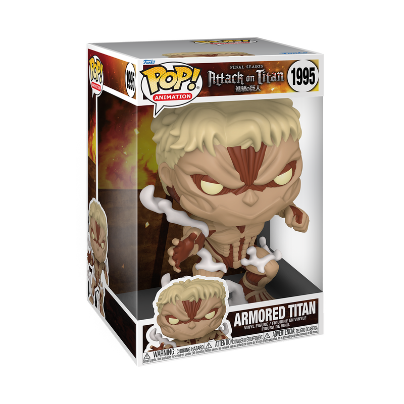 Funko Pop! Anime : Attack on Titan Armored Titan #1995 10" Deluxe