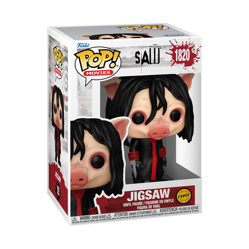 Funko Horror Pop! Saw Pop! Jigsaw #1820 Chase