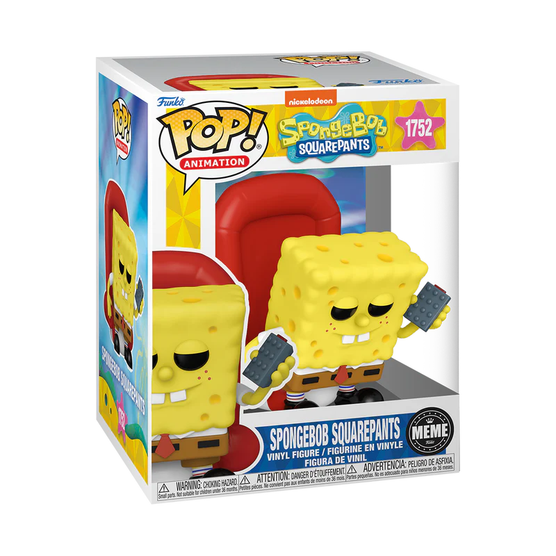 Funko Pop! Nickelodeon : Spongebob Squarepants Meme #1752  Deluxe