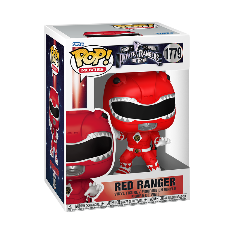 Funko Pop! TV: Mighty Morphin Power Rangers the movie : Red Ranger #1779