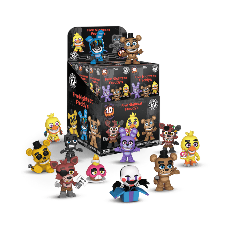 Five Nights at Freddy's Five Nights at Freddy's 10th Anniversary Mystery Minis