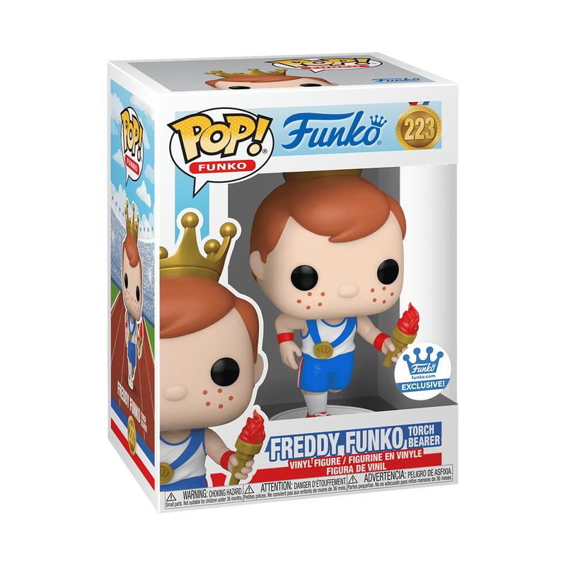 Funko Pop! Vinyl: Freddy Funko - Freddy Funko Torch Bearer - Funko (Exclusive) #223