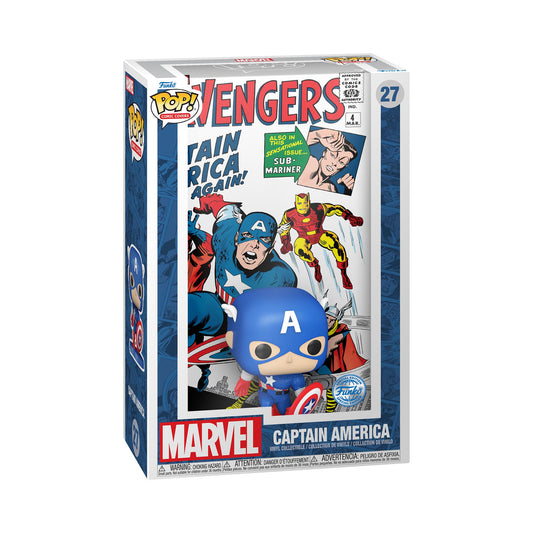 Marvel Pop! Comic Covers  Avengers #4 Captain America #27