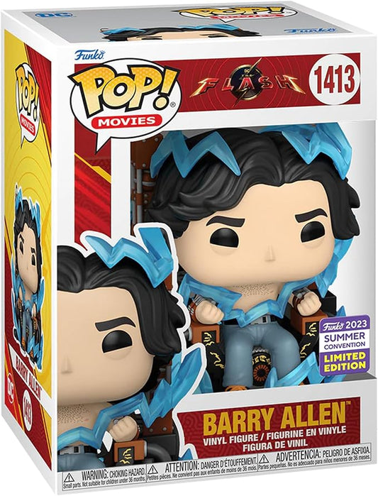 Funko Pop! DC Comic Heroes: Exclusive Vinyl Figure Flash in Chair #1413