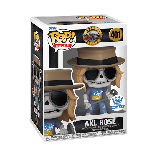 Guns N Roses Funko  Pop Exclusive ! Axl Rose - Skeleton #401