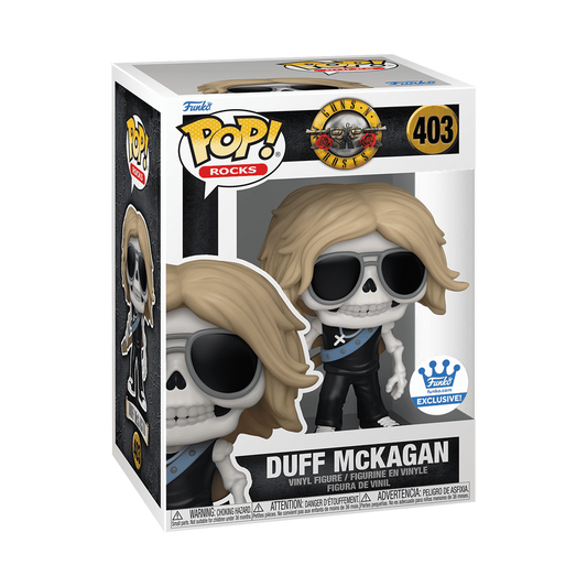 Guns N Roses Funko  Pop Exclusive ! Duff McKagan - Skeleton #403