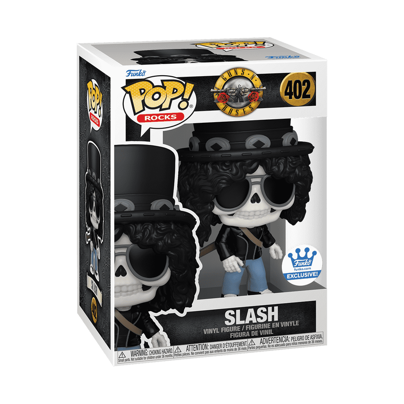Guns N Roses Funko  Pop Exclusive ! Slash - Skeleton #402