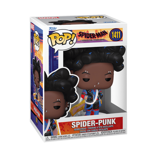 Marvel Pop! Spider-Punk (Unmasked) Spider-man Spiderverse #1411