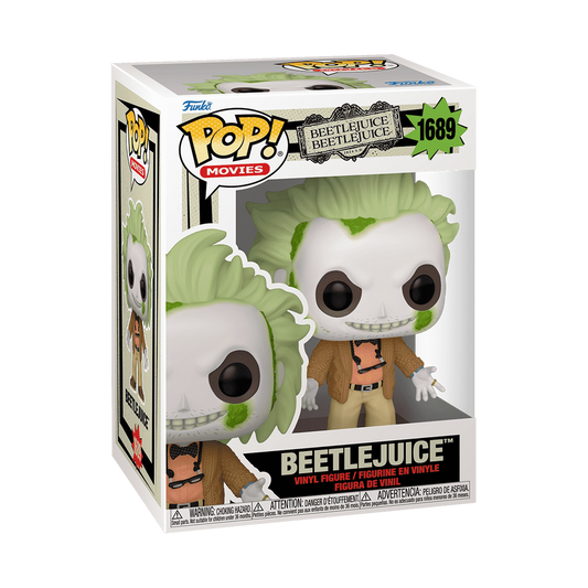 Beetlejuice Pop! Beetlejuice in Cardigan #1689