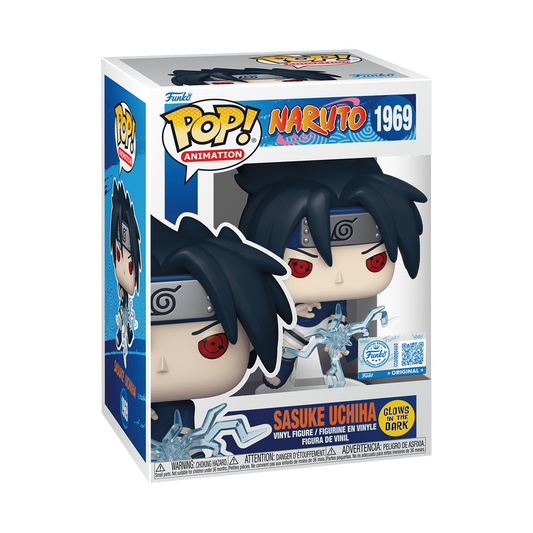 Anime Funko Pop! Naruto : Sasuke Uchiha #1969 GID Exclusive