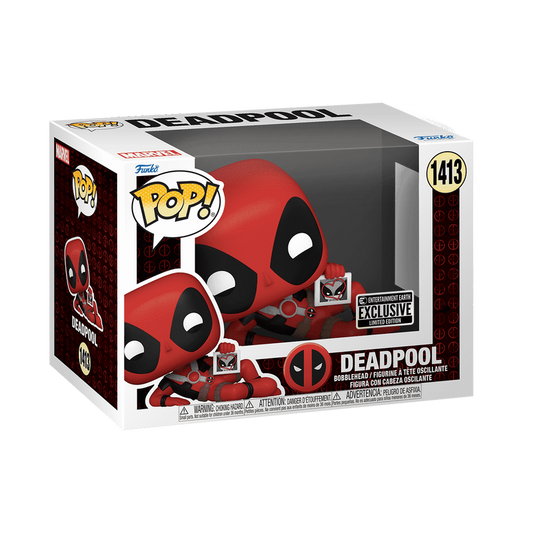 Marvel Funko Pop!  Deadpool with Wolverine Photo #1413 Entertainment Earth Exclusive